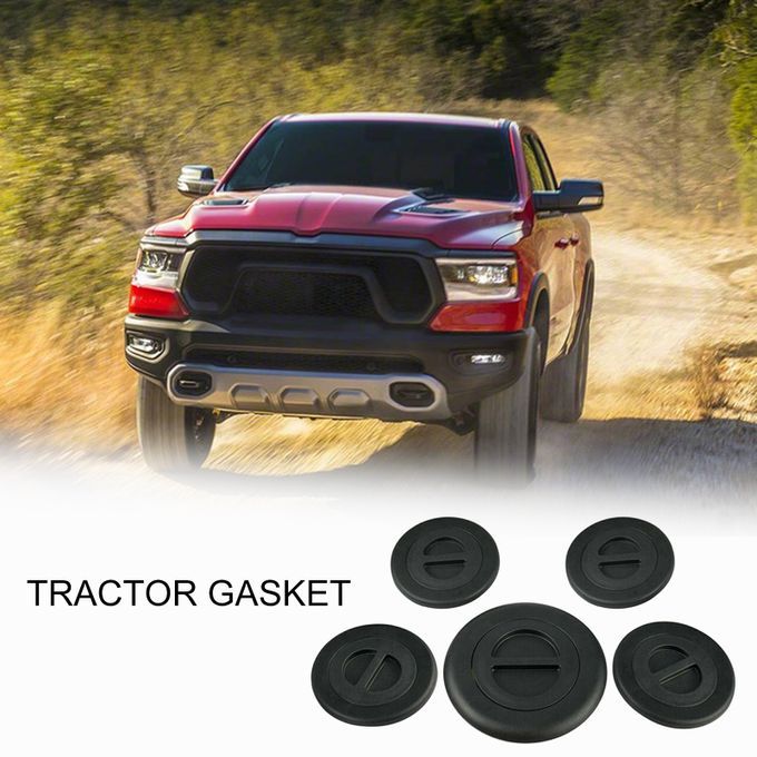 5Pcs Bed Plug Cover High Stability Crack-resistant ABS-Black