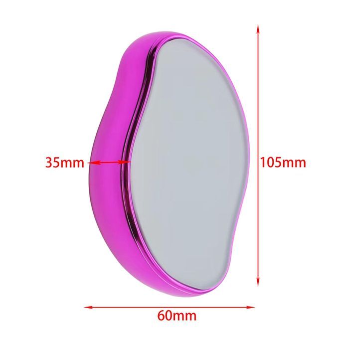 Painless Hair Removal  Reusable Body Hair Depilation Rose Red