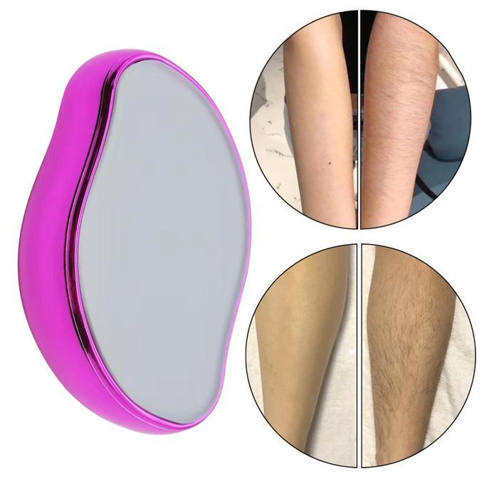Painless Hair Removal  Reusable Body Hair Depilation Rose Red