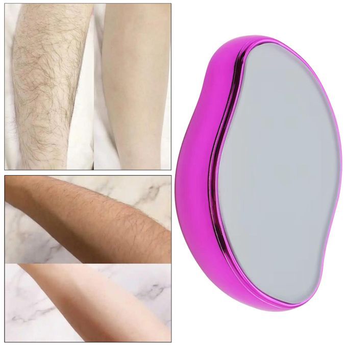 Painless Hair Removal  Reusable Body Hair Depilation Rose Red