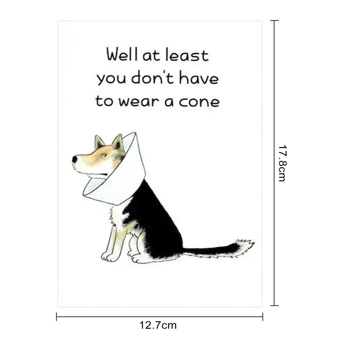 Love Friendship Cards Cheerful Canine Soon Cards 4 Pack Funny for Dog