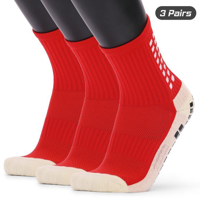 Men's Anti Slip Football Socks Athletic Long Socks