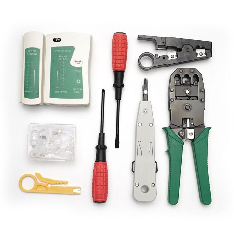 11 In 1 Network Cable Repair Maintenance Tool Kit Set Phone