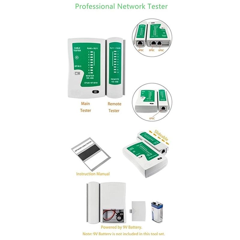 11 In 1 Network Cable Repair Maintenance Tool Kit Set Phone