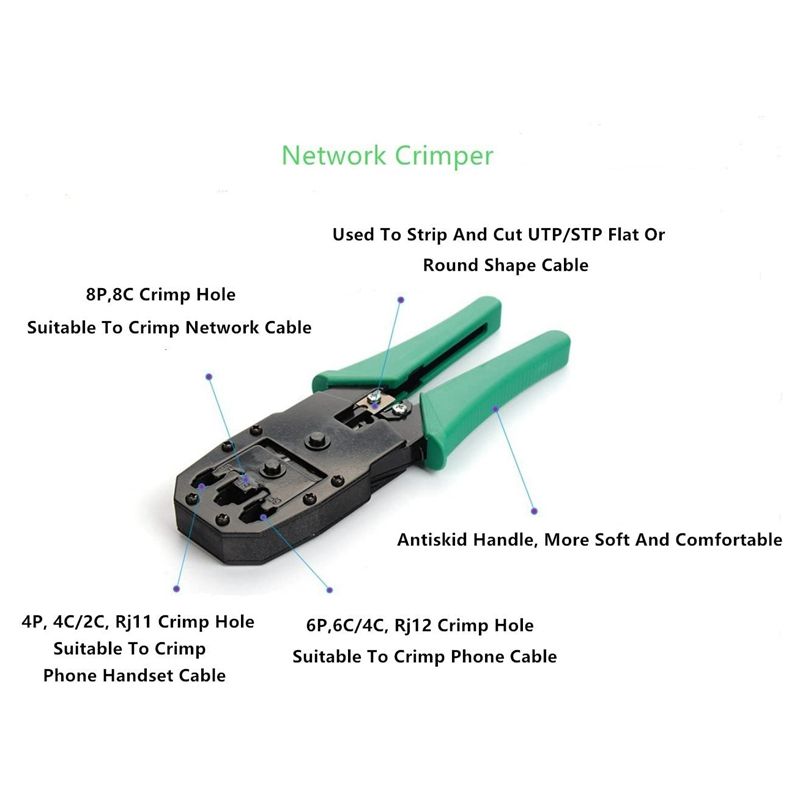 11 In 1 Network Cable Repair Maintenance Tool Kit Set Phone