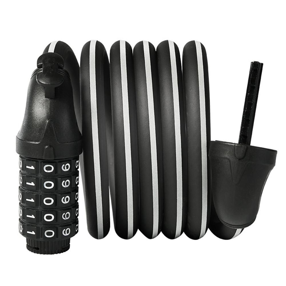 Bike Lock 5 Digit Code Combination Bicycle Security
