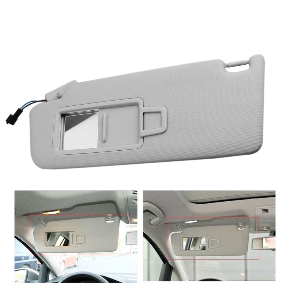 Car Sun Visor Panel With Makeup Mirror For Golf 7 Jetta