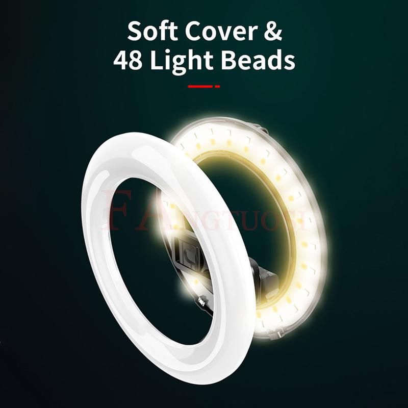 Handheld self timer lever-With beauty lamp