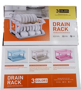 Double Dish Rain Rack