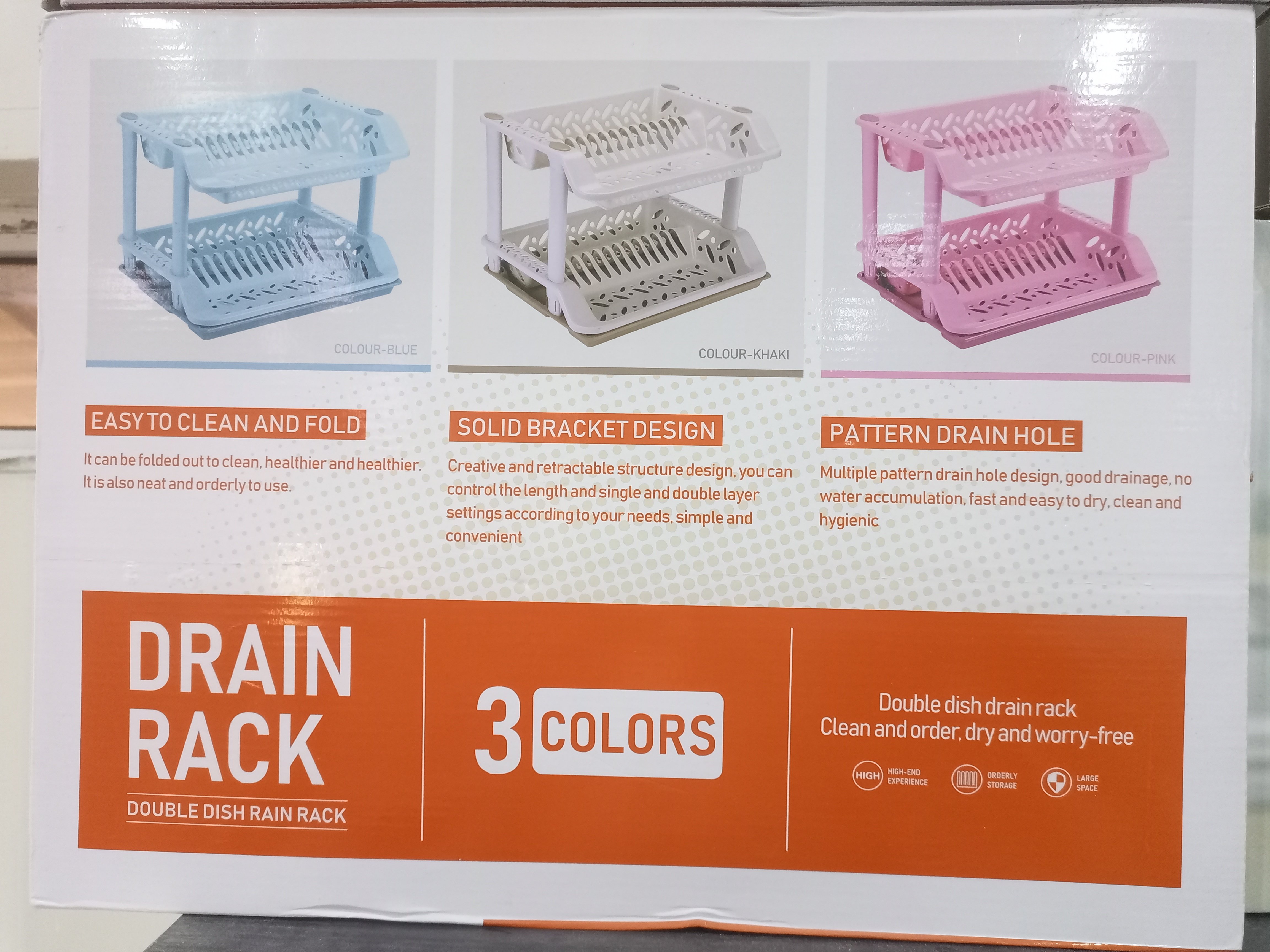 Double Dish Rain Rack