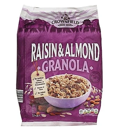 Raisin and Almond Granola