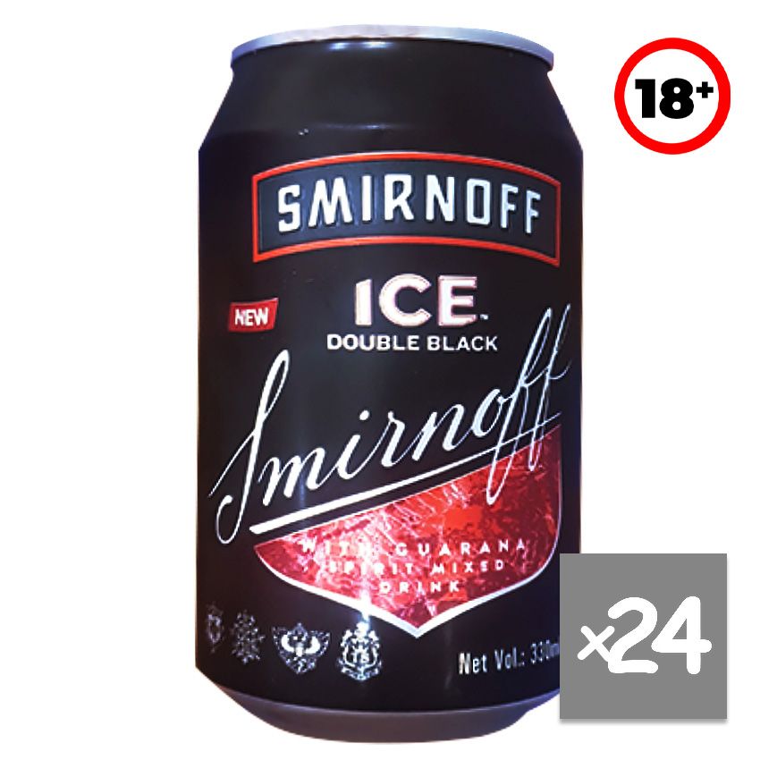Ice & Guarana Black Can 330ml x 24
