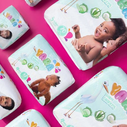 Baby Diaper Size 2 Mini 3-6 Kg, Twin Pack (40 Pcs)