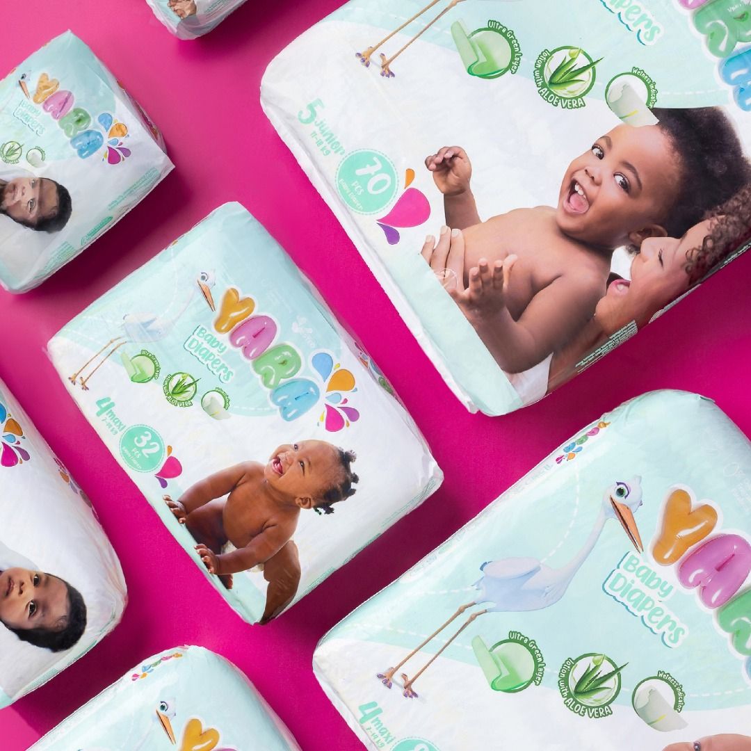 Baby Diaper Size 3 Midi 4-9 Kg, Jumbo Pack (88 Pcs)