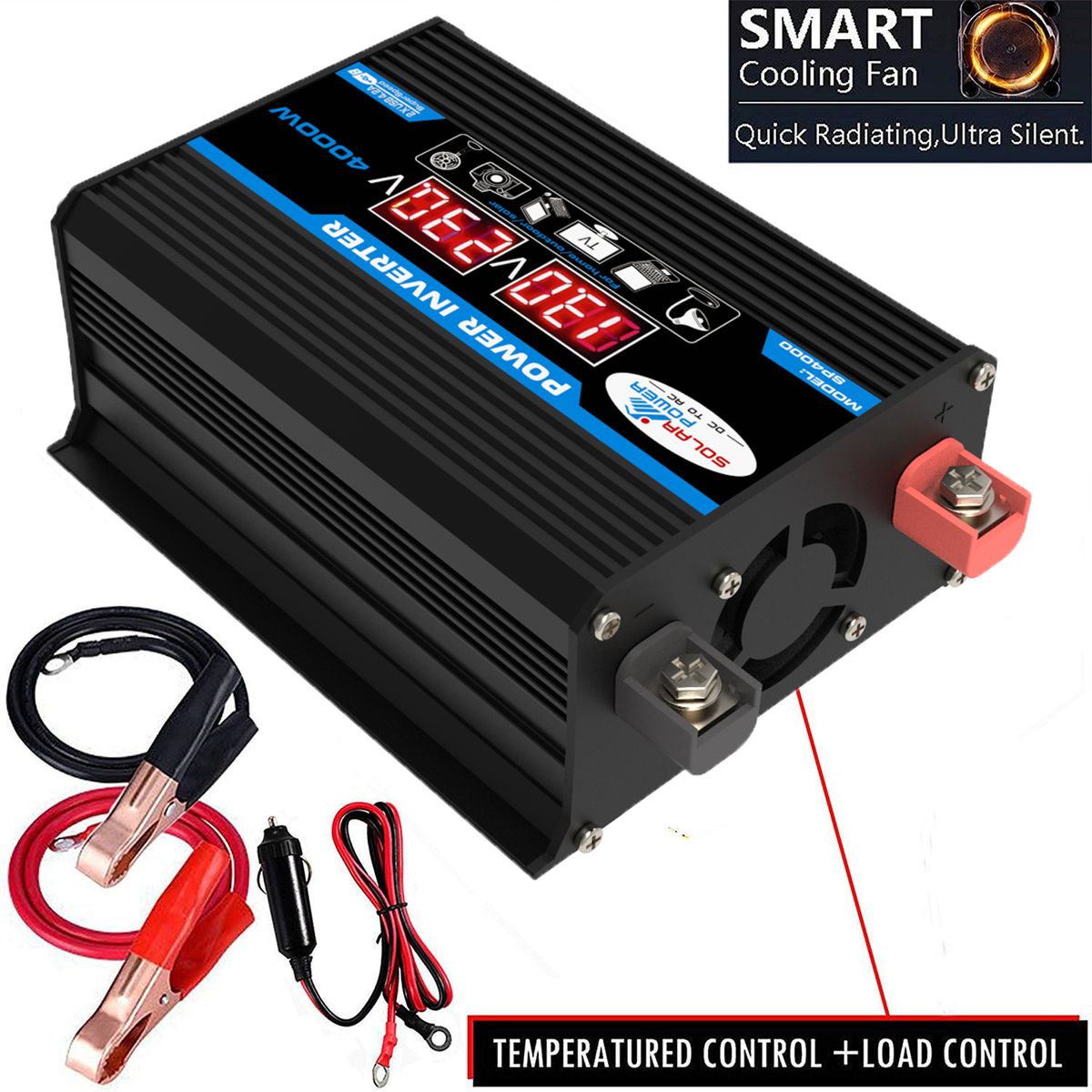 Modified Sine Wave Inverter 4000W Peak DC12V-AC220V
