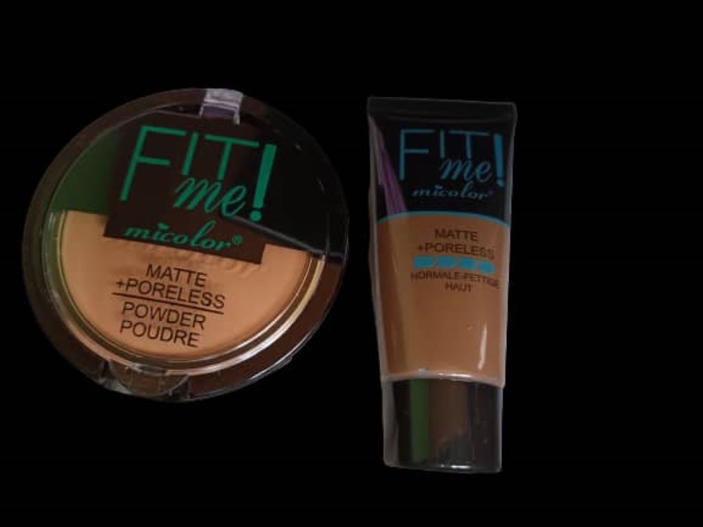2 In 1 Fit Me Matte Poreless Powder + Liquid Foundation-NO 3