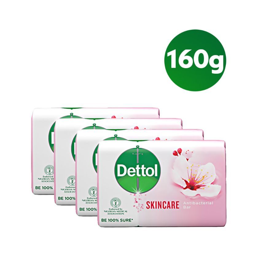 Skincare Anti-Bacterial Soap - 160g (Pack Of 4)