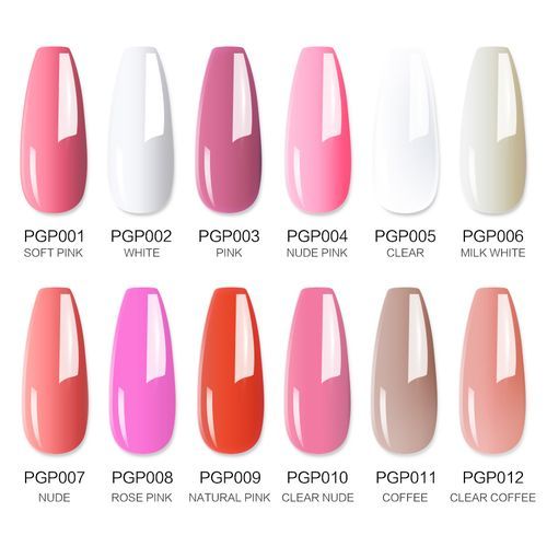 Nail Art Kit With Polygel Nail Extension Fake Nails