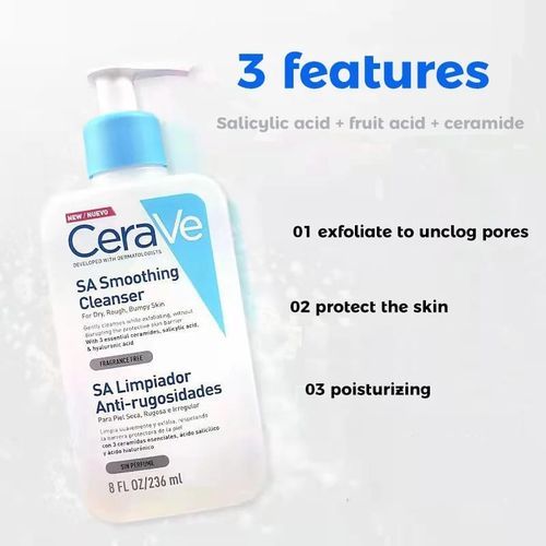 SA Smoothing Cleanser With Salicylic Acid 8oz- 236ML