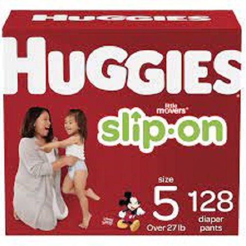 Little Movers Slip-on, Size 5 (128 Count)