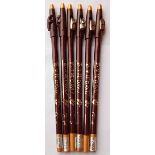 Eyeliner And Lip Liner Pencil 018 - Pack 6pcs