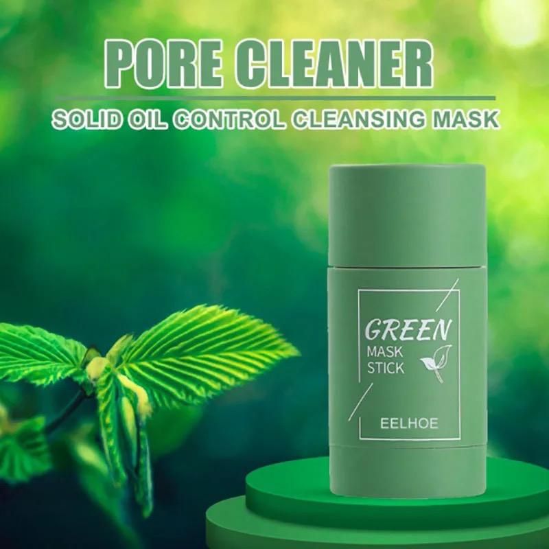 Green Mask Stick Facial Mask For Black Spots & Pimples