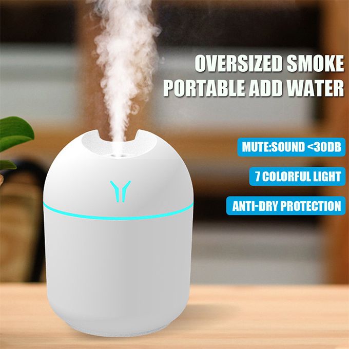 LED 7 Colorful Quiet Mist Humidifier 250ML