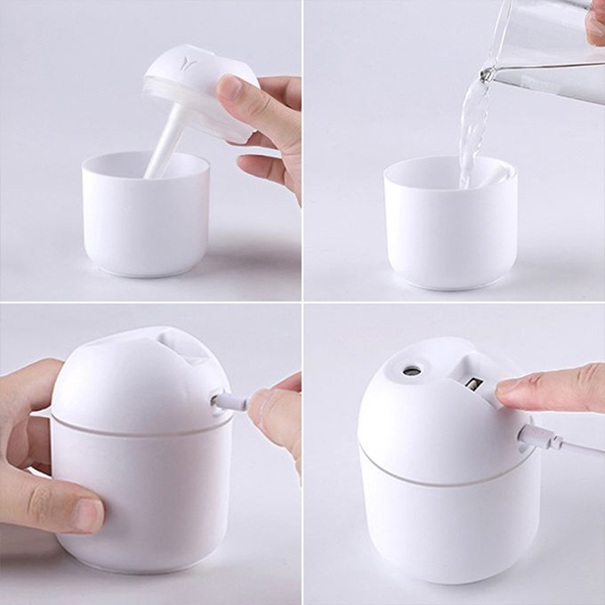 LED 7 Colorful Quiet Mist Humidifier 250ML