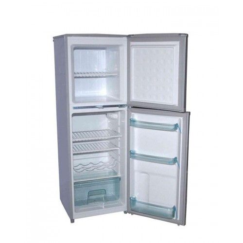 120 Litres Double Door Fridge (NX-140) - Silver