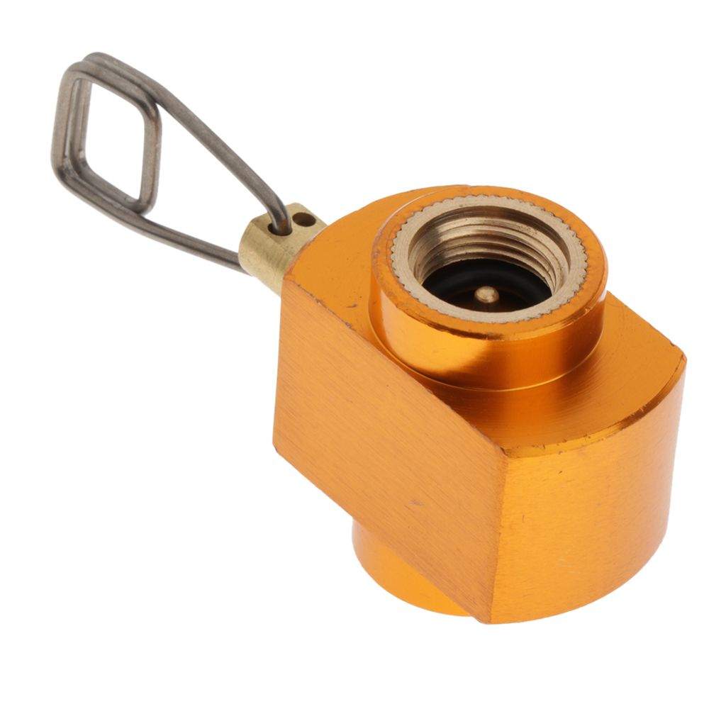 Camping  Refill Connector Adapter Gas Burner  Filling Connector Head