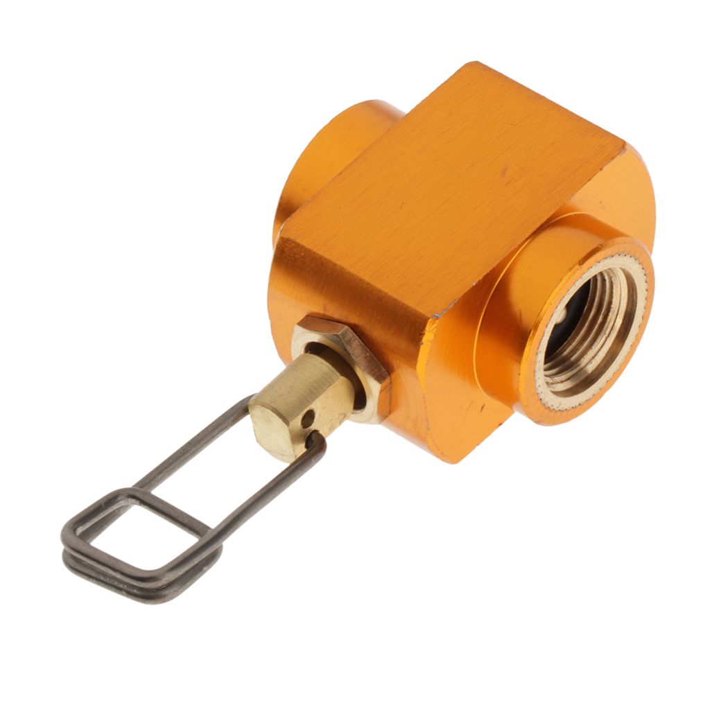 Camping  Refill Connector Adapter Gas Burner  Filling Connector Head