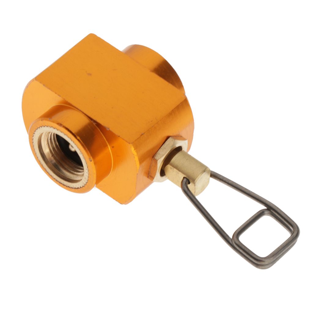Camping  Refill Connector Adapter Gas Burner  Filling Connector Head