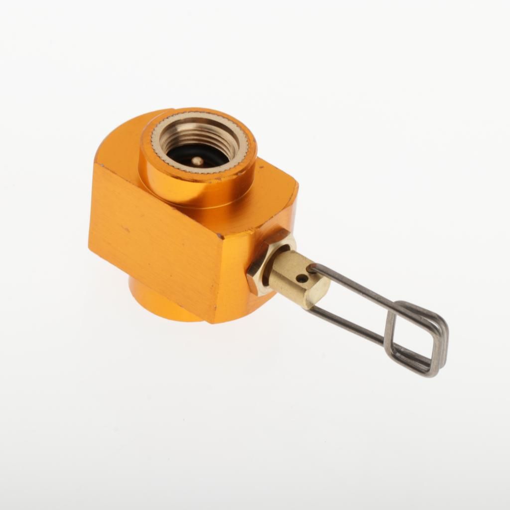 Camping  Refill Connector Adapter Gas Burner  Filling Connector Head
