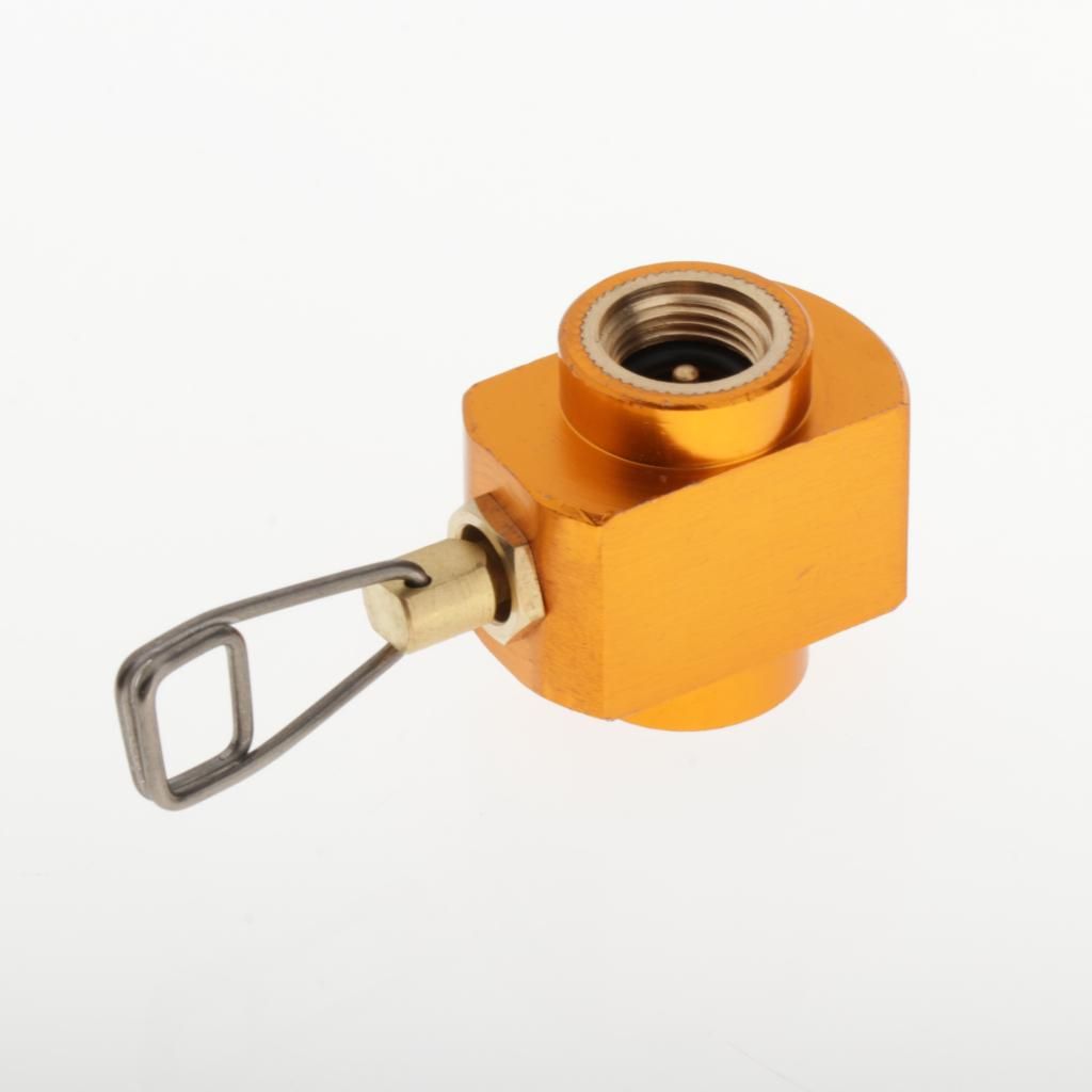 Camping  Refill Connector Adapter Gas Burner  Filling Connector Head
