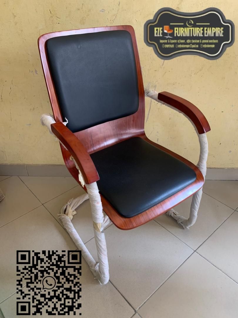 Padded Wooden Crate Chair