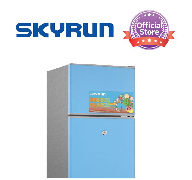 85 Litres Double Door Top Mount Fridge (BCD-108J) - Blue