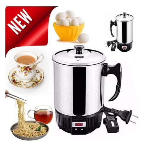 12 Cm Portable Stainless Heating Cup With Lid