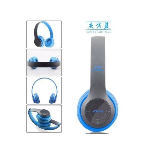 P47 Bluetooth Wireless Earphone Earbuds For Samsung IPhone Apple Xiaomi Huawei Vivo IOS/Android Mobile Phone Headset Affordable Foldable Headphones