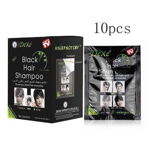 Black Hair Shampoo 10 Sachets