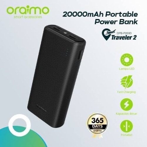 Oraimo  Powerbank - 20000mAh