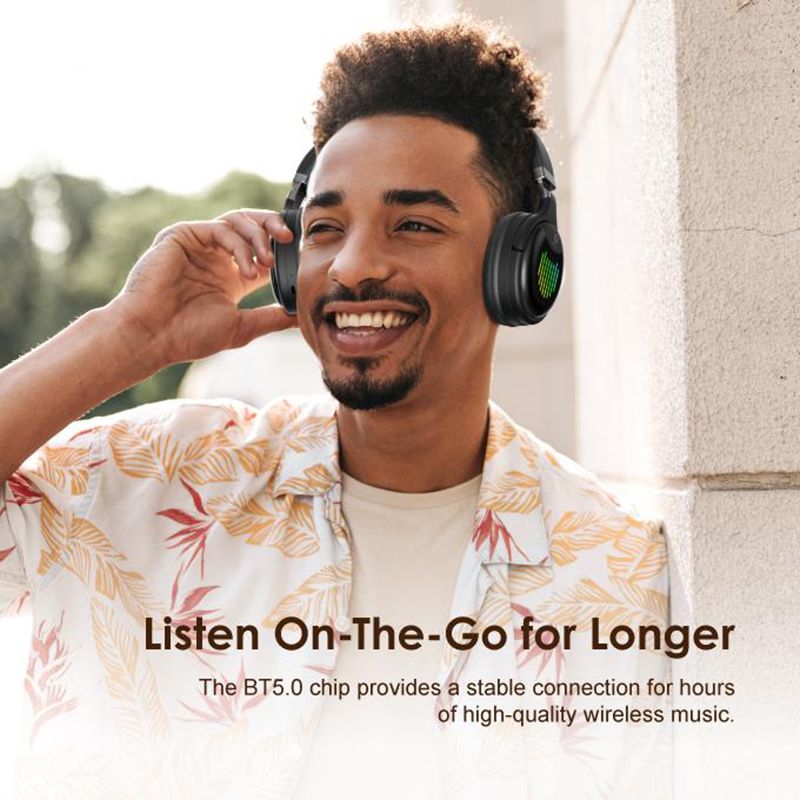 BoomPop Over-Ear Bluetooth Wireless Headphone
