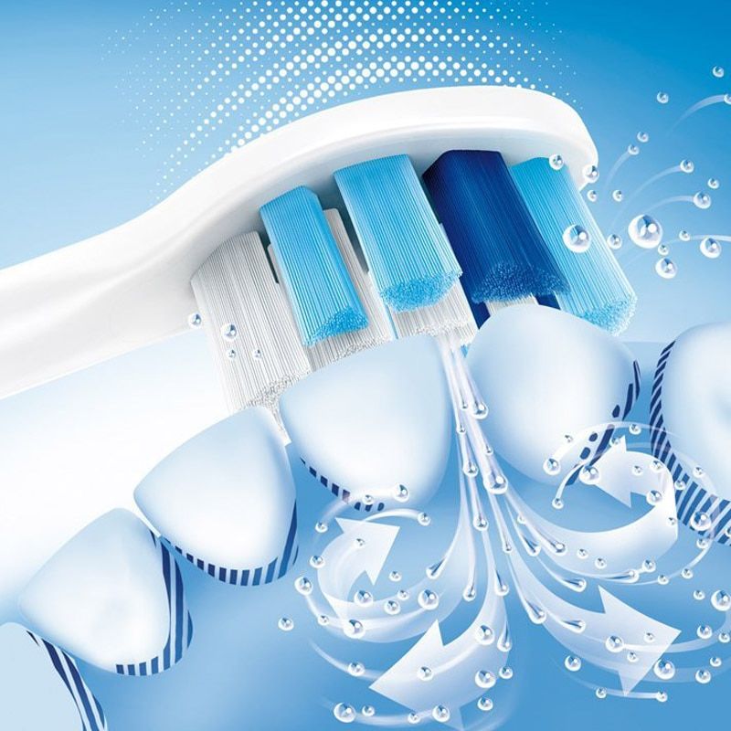 Electric Toothbrushes Heads Replacement For Philips E Series Sonicare Diamond Clean ProResult Healthy Clean(PlaqueControl HX9024)