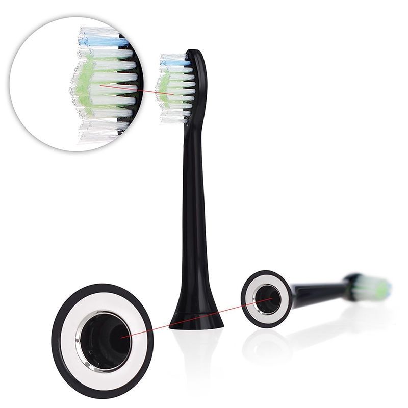Electric Toothbrushes Heads Replacement For Philips E Series Sonicare Diamond Clean ProResult Healthy Clean(PlaqueControl HX9024)