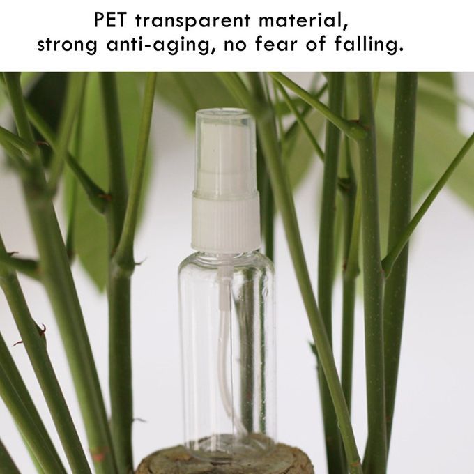 1p S  Osmeti    Bottles Transparent PET Plasti  Small   Bottle Fine Mist   Bottle Travel Bottle-Transparent-30ml