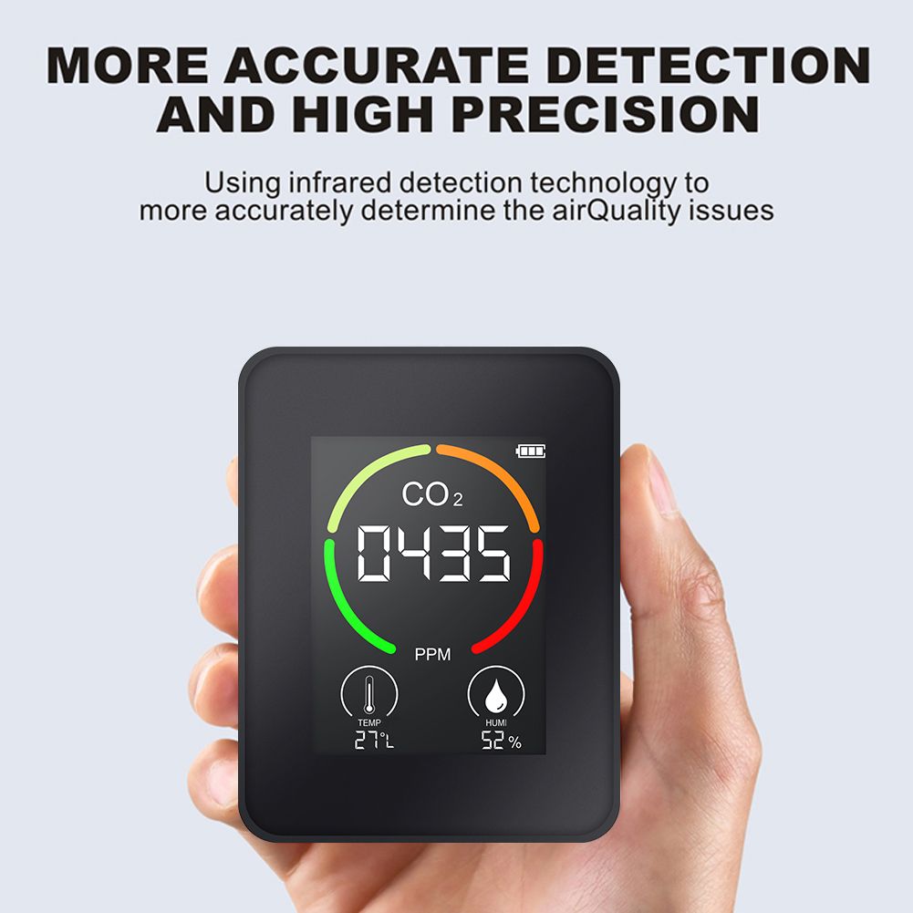 Indoor CO2 Detector Multifunctional Thermohygrometer