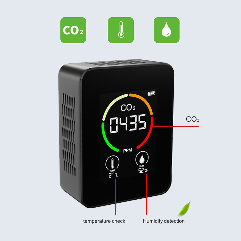 Indoor CO2 Detector Multifunctional Thermohygrometer