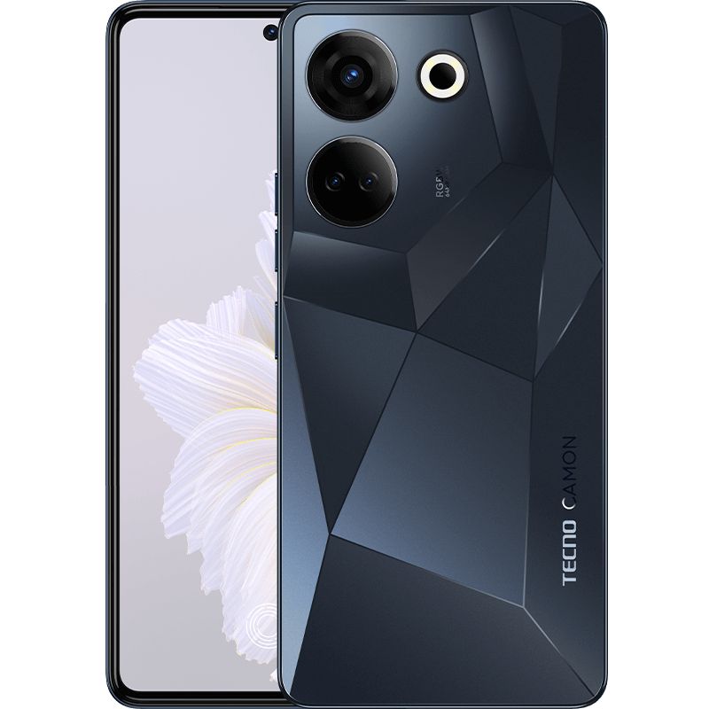 Camon 20 (CK6) 6.67"  8GB RAM/256GB ROM Android 13 -Black