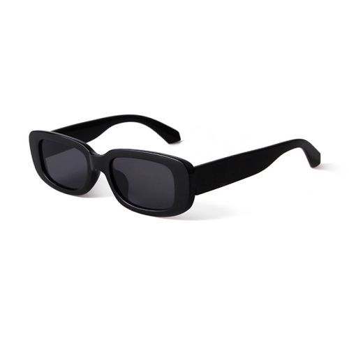 Retro Unisex Sunglasses - Black