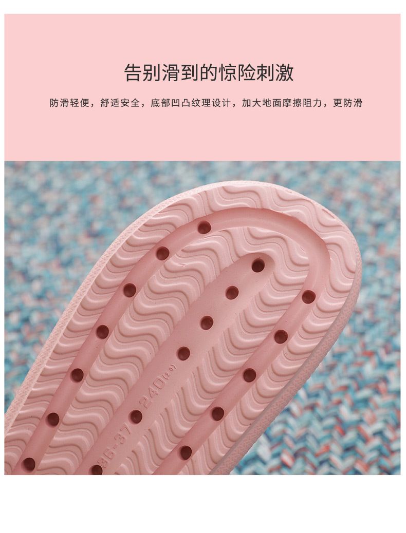 Home Slip On Slippers Sandals- Pink
