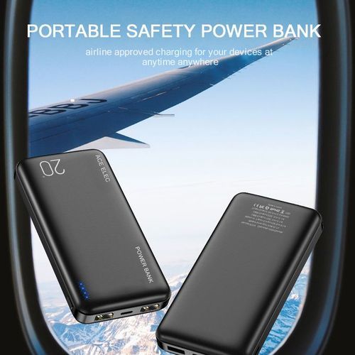 Power Banks 20000 MAh Utra Slim Portable Fast Charger (ACE ELEC) - 2